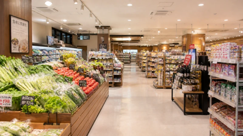小売店内の写真